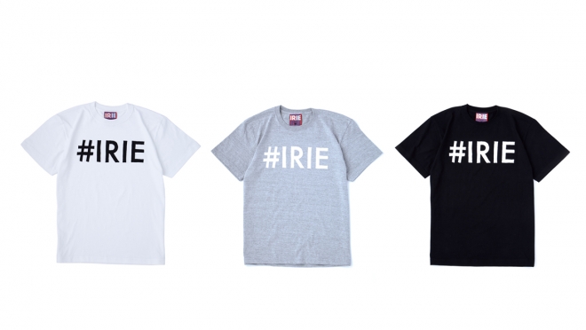 007 #IRIE TEE (WHITE:GRAY:BLACK) ¥4,000