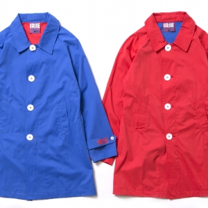 009 IRIE COLLAR COAT ( BLUE  RED ) ¥19,000