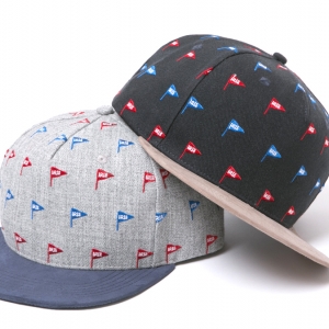 026 ×7UNION IRIE FLAG SNAP BACK CAP ( GRAY NAVY ) ¥7,000