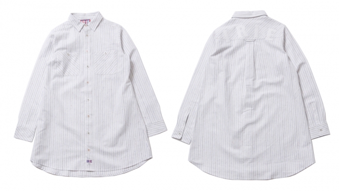 033 IRIE WAPPEN SHIRT OP ( WHITE ) ¥12,000