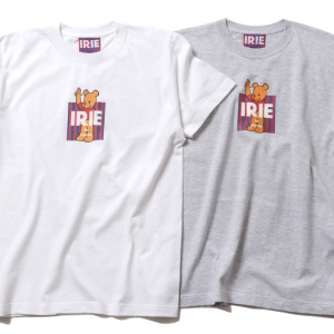 046 IRIE BEAR BOX TEE ( WHITE GRAY ) ¥4,500