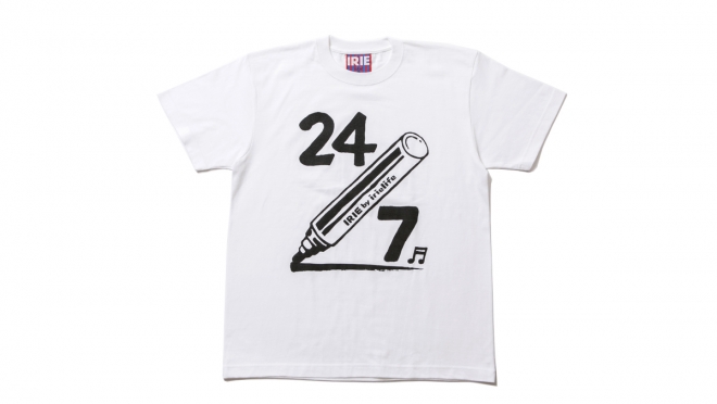 031 24-7 TEE ( WHITE ) ¥4,000