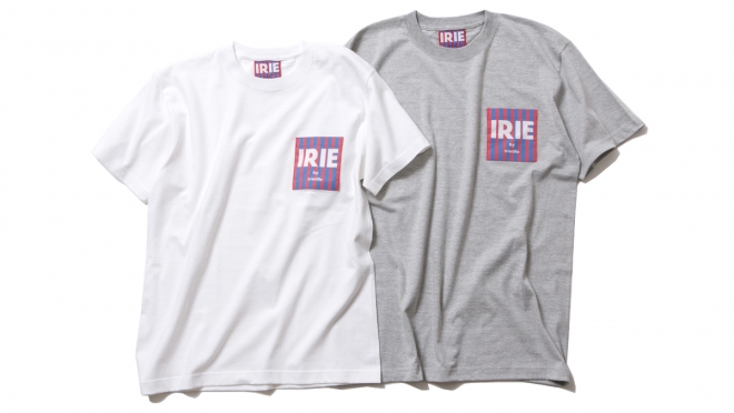 032 IRIE POCKET TEE ( WHITE GRAY ) ¥4,500