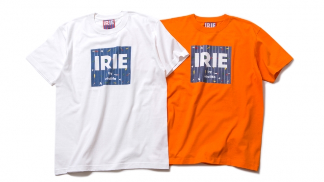 052 IRIE LURE BOX TEE ( WHITE ORANGE ) ¥4,500