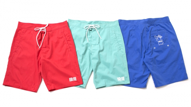 078 HYBRID SWIM SHORTS ( RED MINT BLUE ) ¥8,800