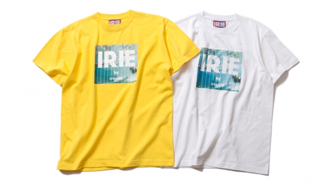 077 UNDER THE WATER BOX TEE ( YELLOW WHITE ) ¥4,500