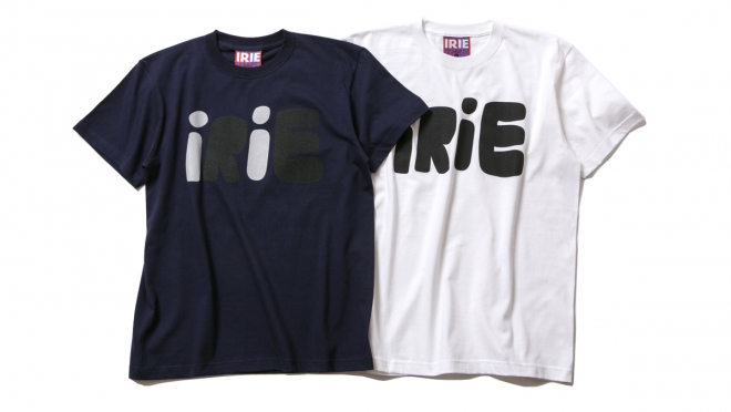 082 IRIE TEE ( NAVY WHITE ) ¥4,000