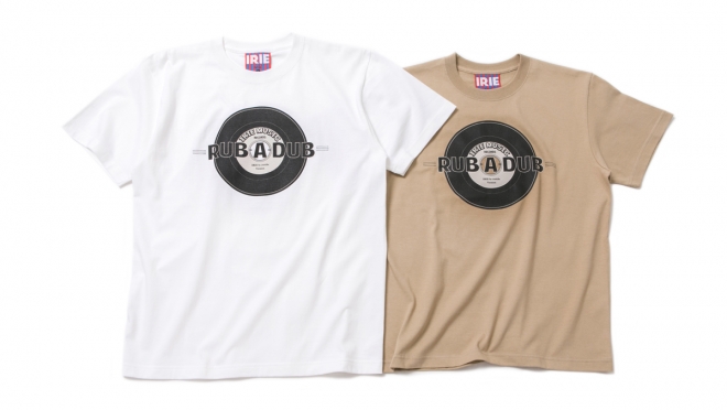 020 RUB-A-DUB TEE ( WHITE BEIGE ) ¥4,000