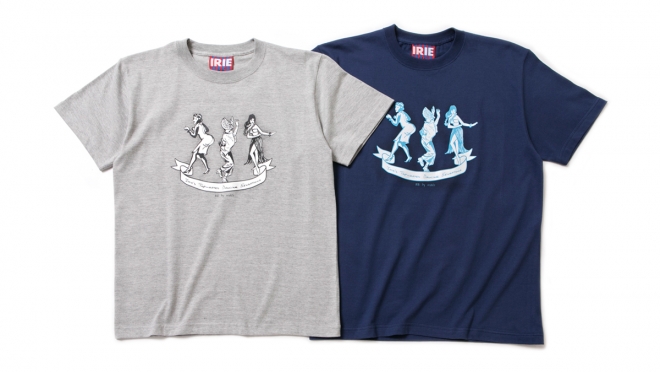 022 NATIONAL DANCER TEE ( GRAY NAVY ) ¥4,000