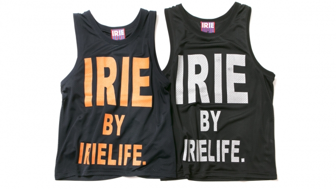 028 IRIE BY IRIELIFE MESH TANK TOP ( NAVY BLACK ) ¥6,500