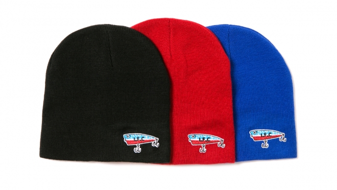 036 I.F.C BEANIE ( BLACK RED BLUE ) ¥4,000