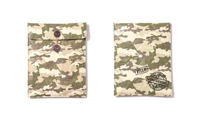001 IRIE CAMO TYVEK iPAD CASE ¥3,200