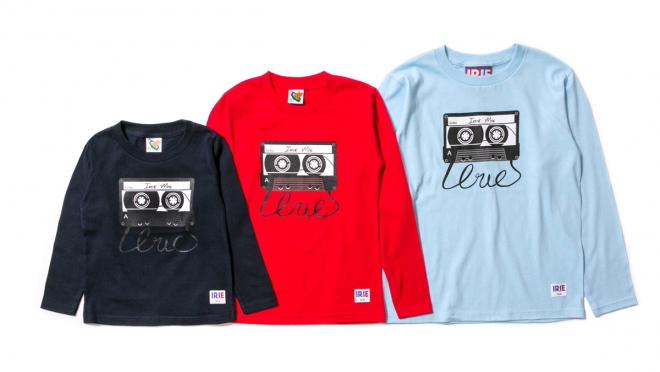 K002 IRIE MIX KIDS LONG TEE ( NAVY RED Lt.BL ) ¥3,800