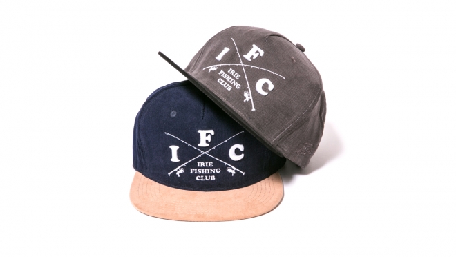 017 I.F.C CORDUROY CAP ( NAVY CHACOAL ) ¥6,000