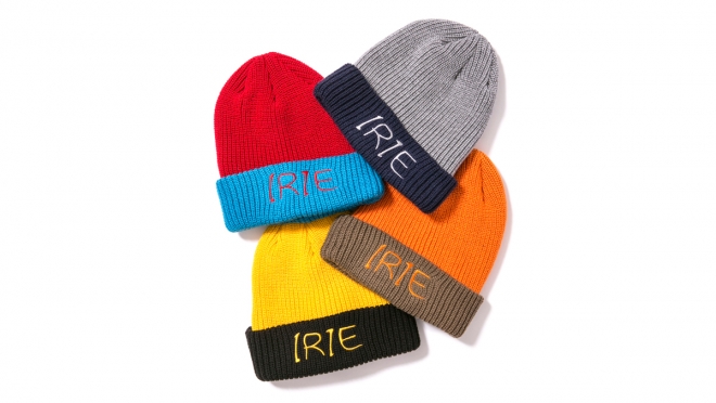 004 2TONE IRIE KNIT CAP ( RED GRAY YELLOW ORANGE ) ¥5,200