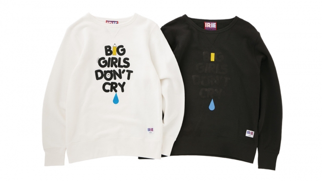 080 BIG GIRL CREW ( WHITE BLACK ) ¥8,800