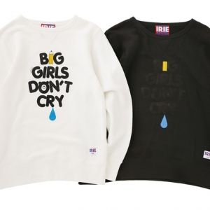 080 BIG GIRL CREW ( WHITE BLACK ) ¥8,800