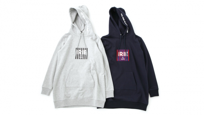 075 IRIE BOX HOOD OP ( GRAY NAVY ) ¥13,800