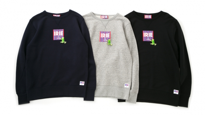 022 ×FREE RAGE FROG CREW ( NAVY GRAY BLACK ) ¥10,800