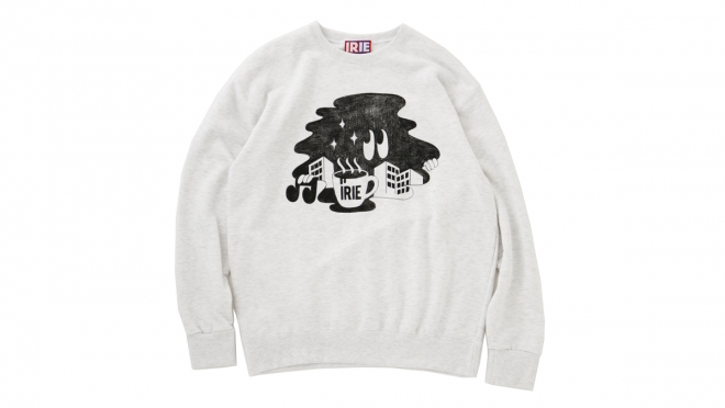 034 IRIE BREAK TIME CREW ( OATMEAL ) ¥9,000