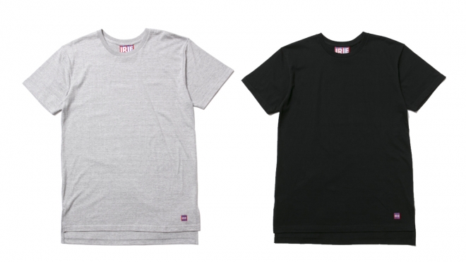 011 IRIE TAG LONG TEE (GRAY BLACK WHITE) ¥4,800