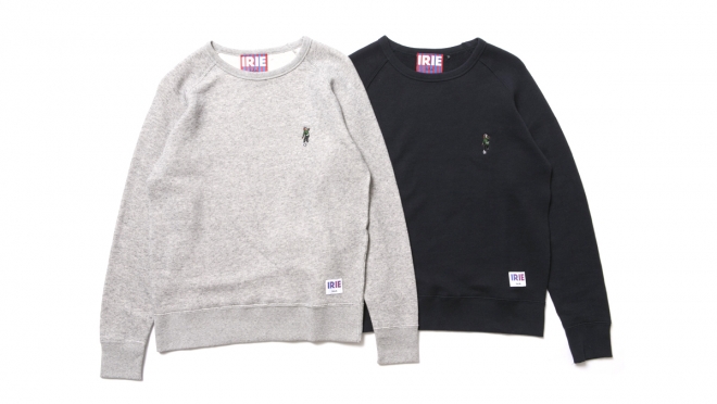 059 MARLEY SWEAT GIRL CREW (GRAY NAVY) ¥7,800