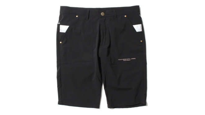 043 IRIE REFLECTOR NYLON SHORTS (BLACK) ¥14,000