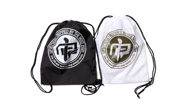 004 BIG LOGO NAP ZAK (BLACK WHITE) ¥2,800
