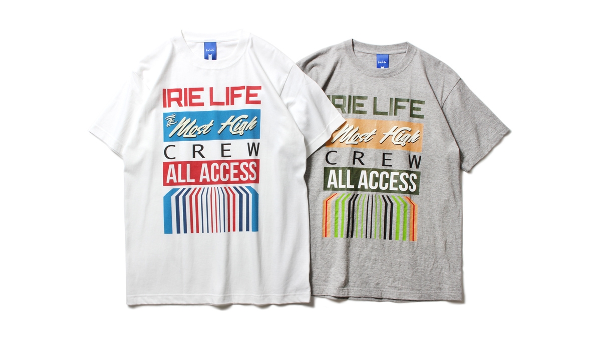 030 ALL ACCESS TEE (WHITE GRAY) ¥5,500