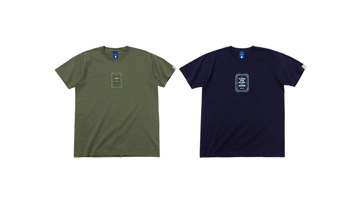 004 DON'T DISTURB TEE (OLIVE NAVY) ¥4,500