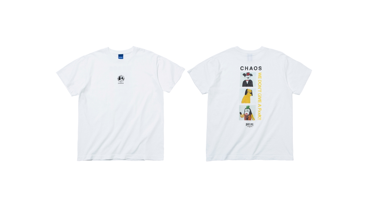 003 CHAOS LIFE TEE ¥4,800