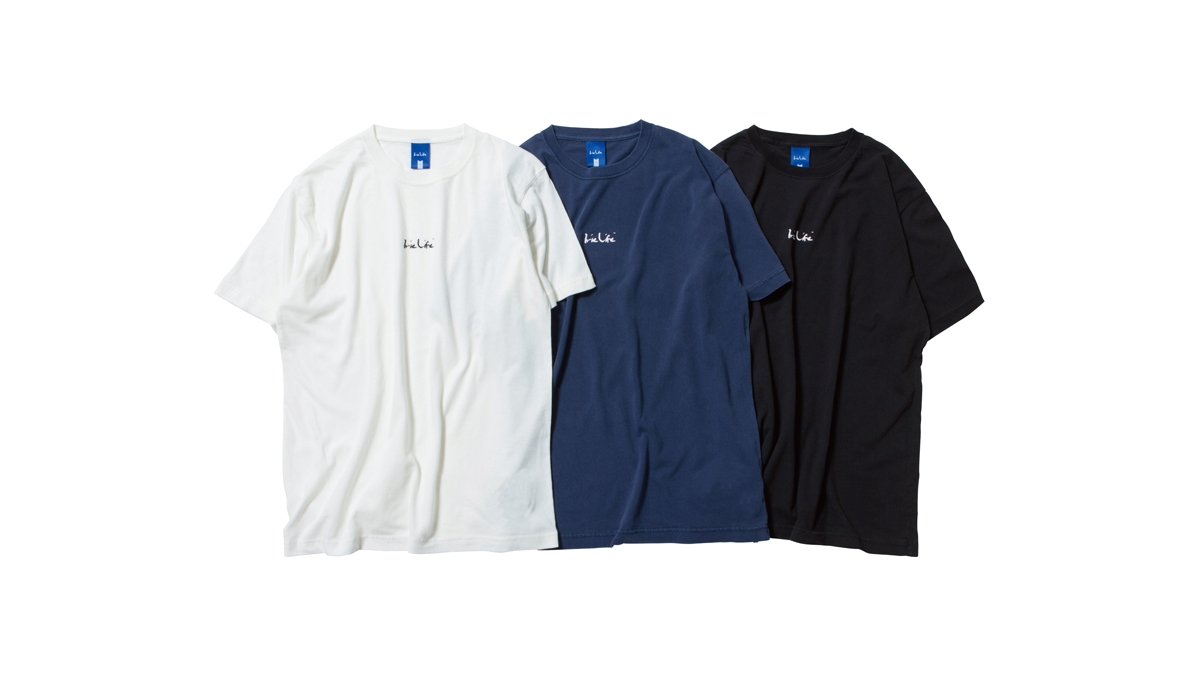 001 ORIGINAL LOGO TEE (WHITE NAVY BLACK) ¥4,500
