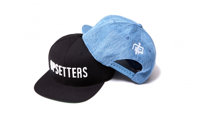 001 UPSETTERS B.B CAP (BLACK WASH) ¥5,500